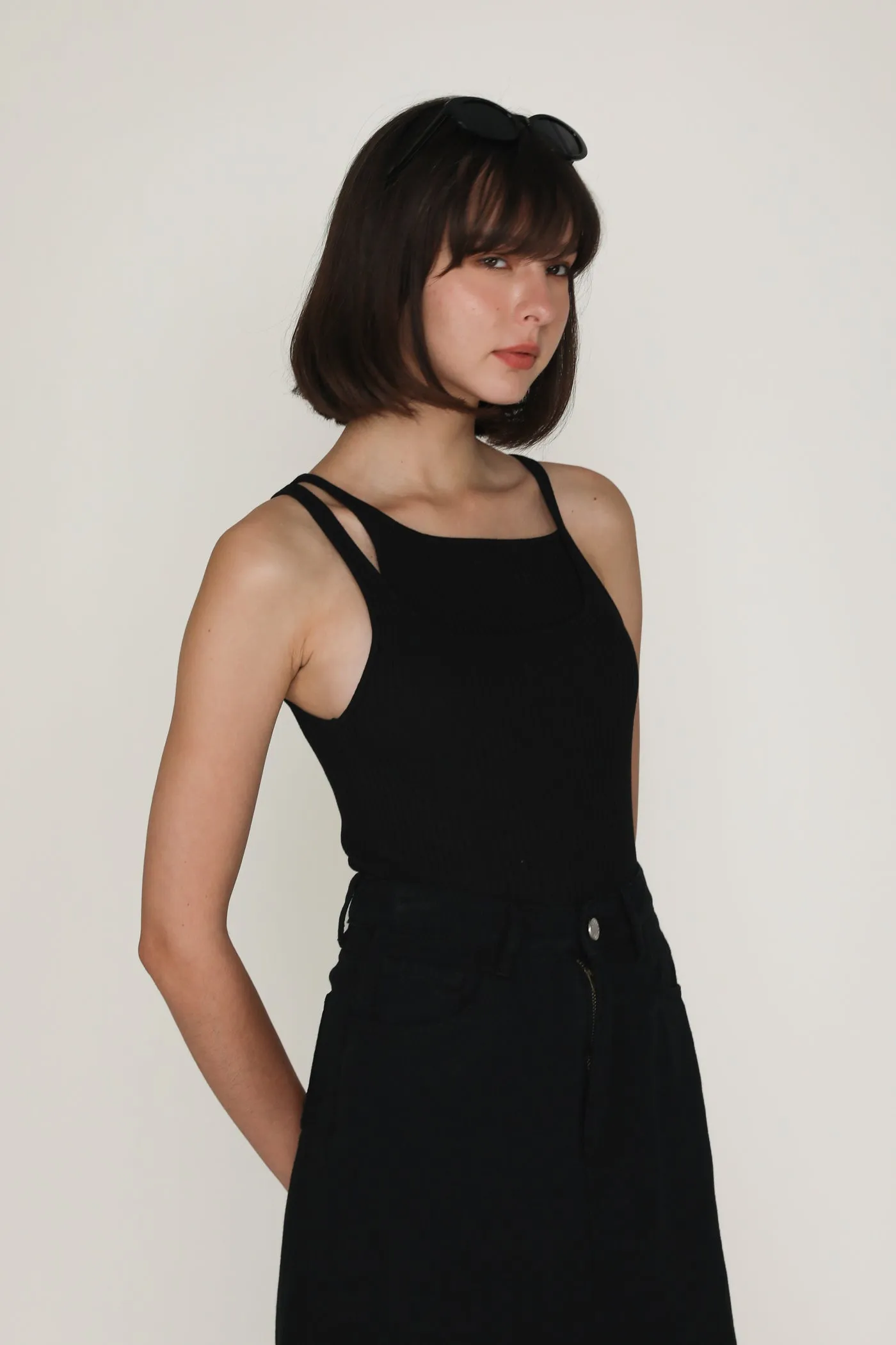 Kimberly Layered Knit Top