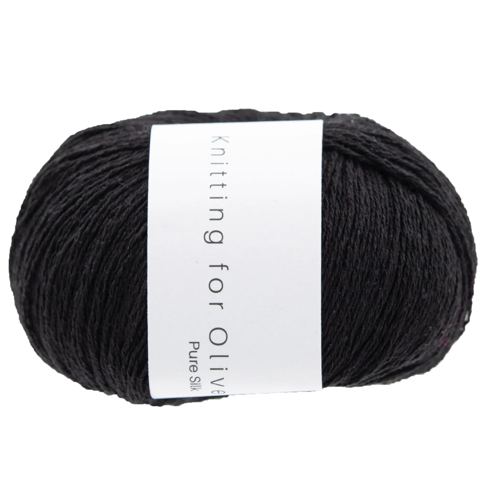 Knitting for Olive Pure Silk Yarn - Coal