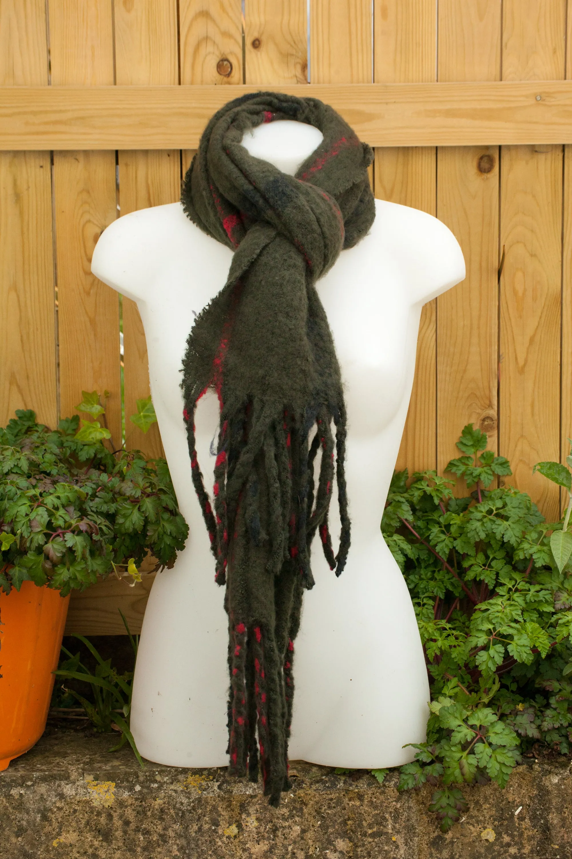 LAINEY - WIDE CHECK SOFT WARM SCARF 7 COLS SC22A-13