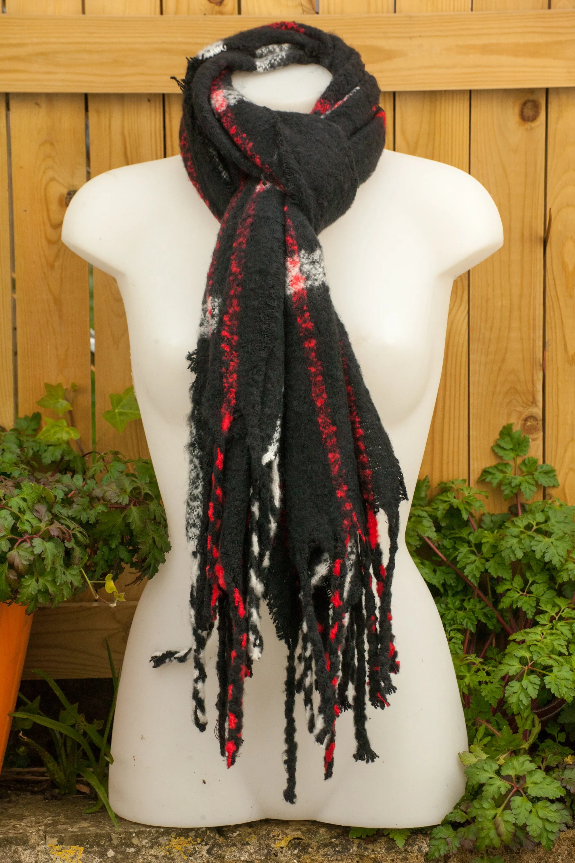LAINEY - WIDE CHECK SOFT WARM SCARF 7 COLS SC22A-13