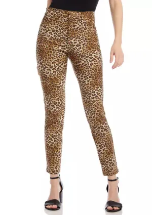 Leopard Print Jeans