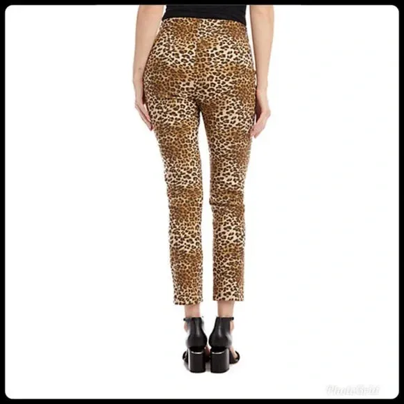 Leopard Print Jeans