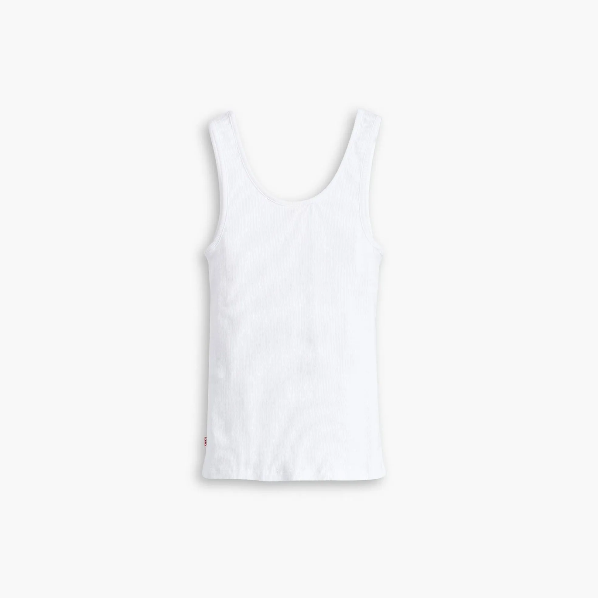 Levi's Essential Rib Tank Top in White