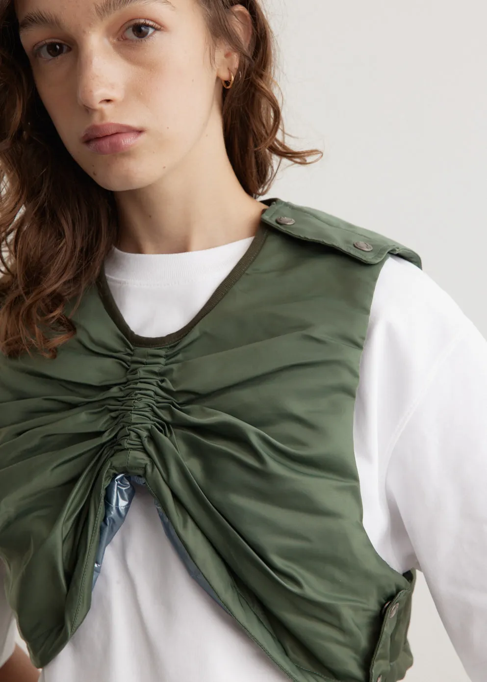 Lili Butterfly Padded Vest