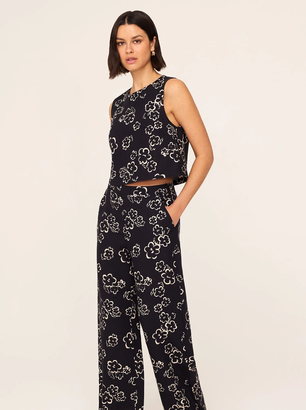 Lou Lou Sketch Floral Top