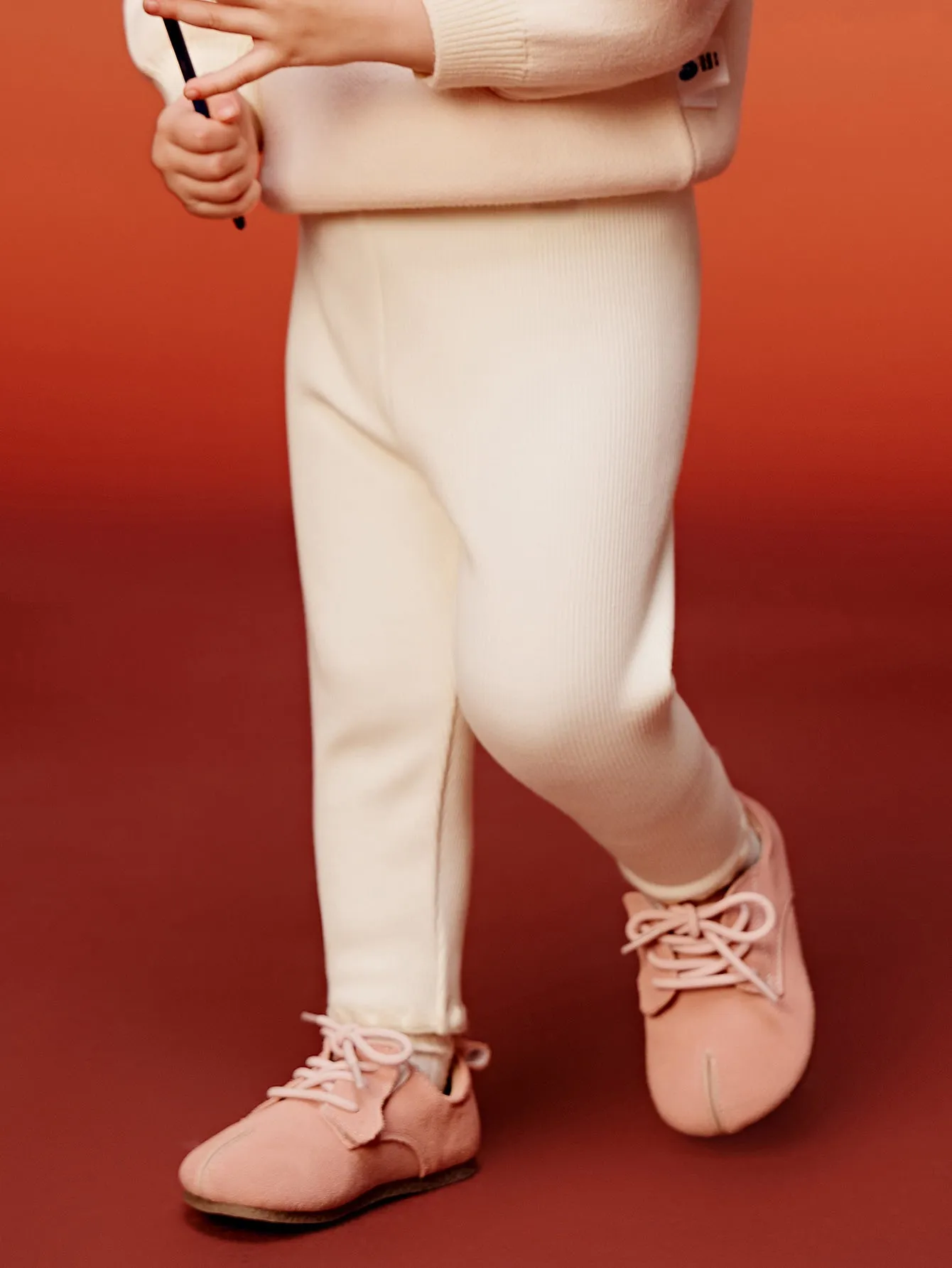 minibala Baby Girl Warm and elastic leggings for winter
