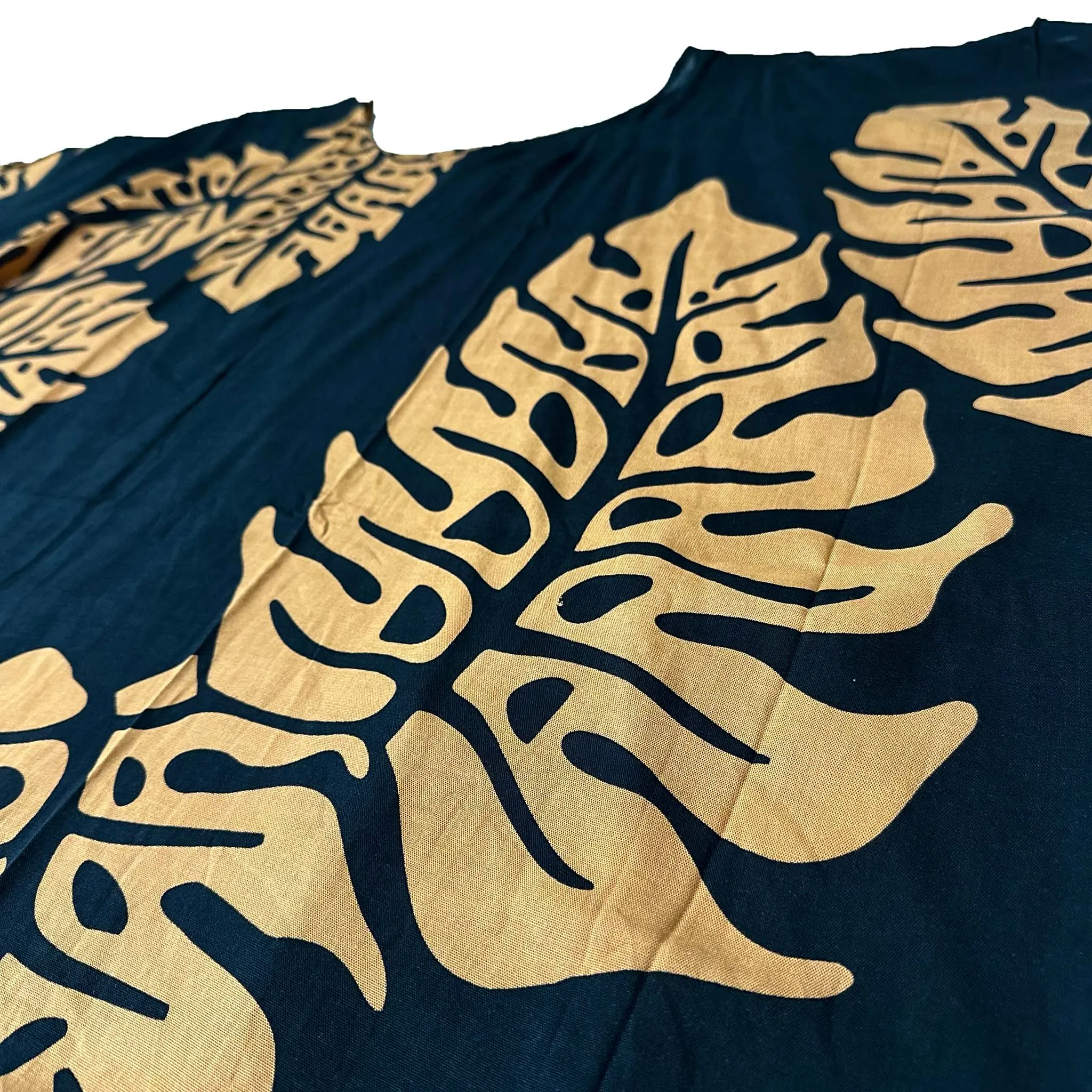 Monstera Turtle Bay Tunic - Black/Hazel