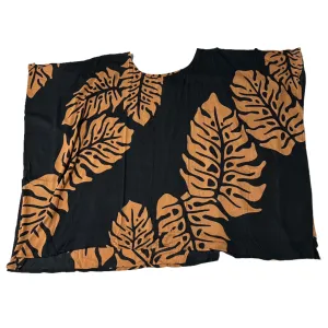 Monstera Turtle Bay Tunic - Black/Hazel