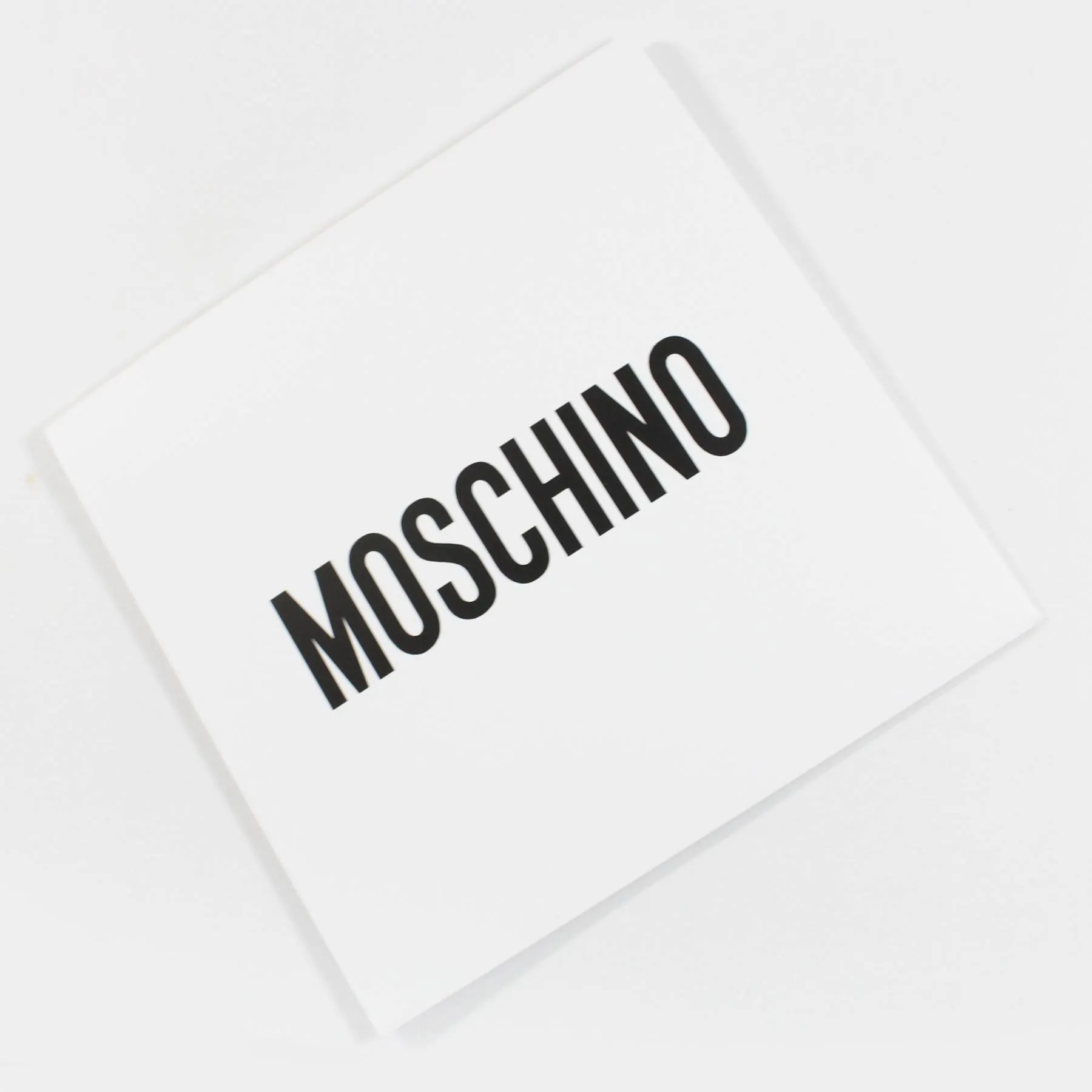 Moschino Wool Scarf Gray Toy Teddy Bear Women Collection FINAL SALE