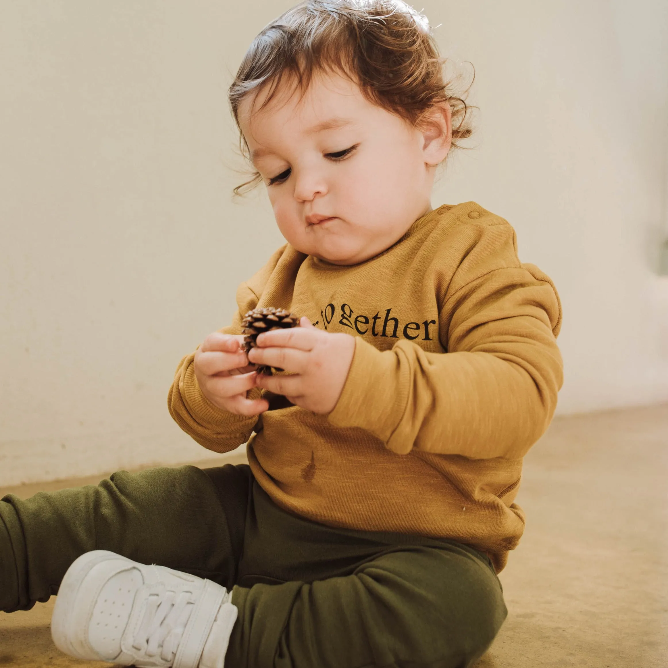 Organic Cotton - Baby Moss Leggings