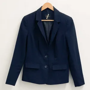 Papaya Jacket UK 14 Navy Tailored Smart