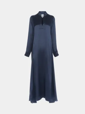 Parvati Silk Long Dress | Size: S