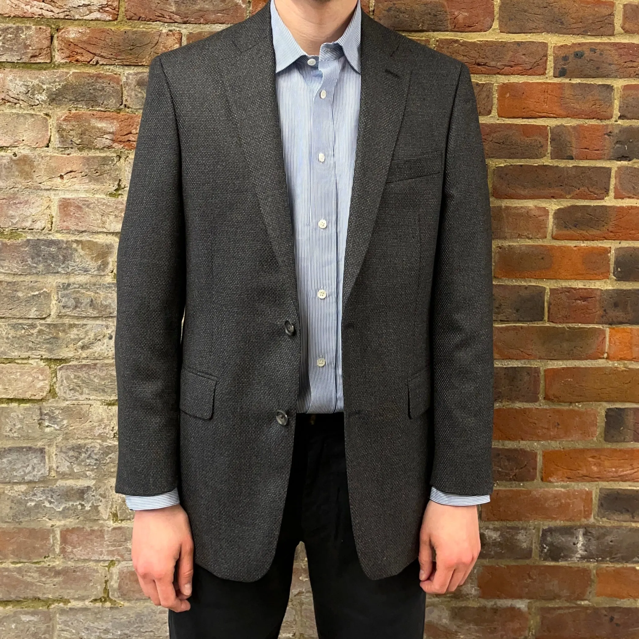 Regent - 'Best Jim' Jacket - Grey Wool/Cashmere 350g - Reda