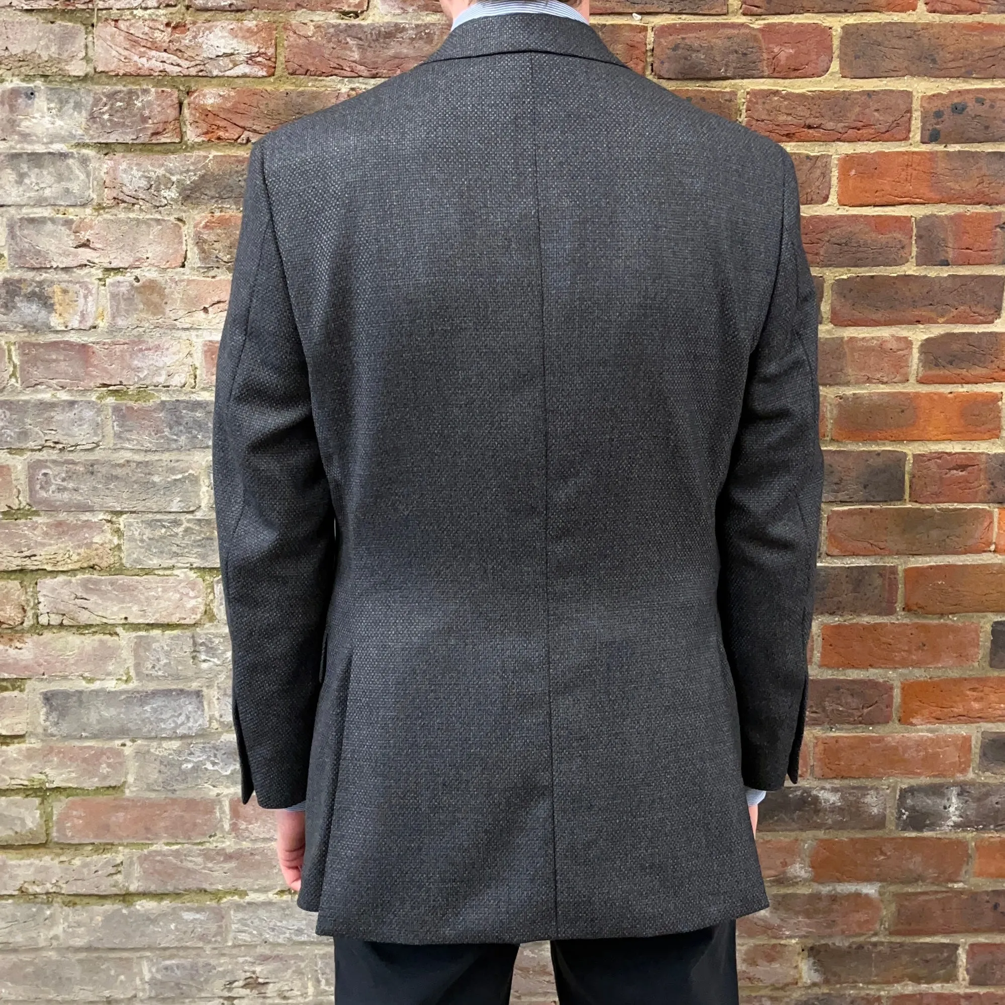 Regent - 'Best Jim' Jacket - Grey Wool/Cashmere 350g - Reda