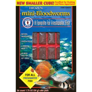San Francisco Bay Mini Bloodworms Cube, 1.75oz (50 g)