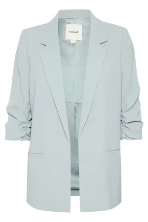 Shirley Blazer - Silver Blue
