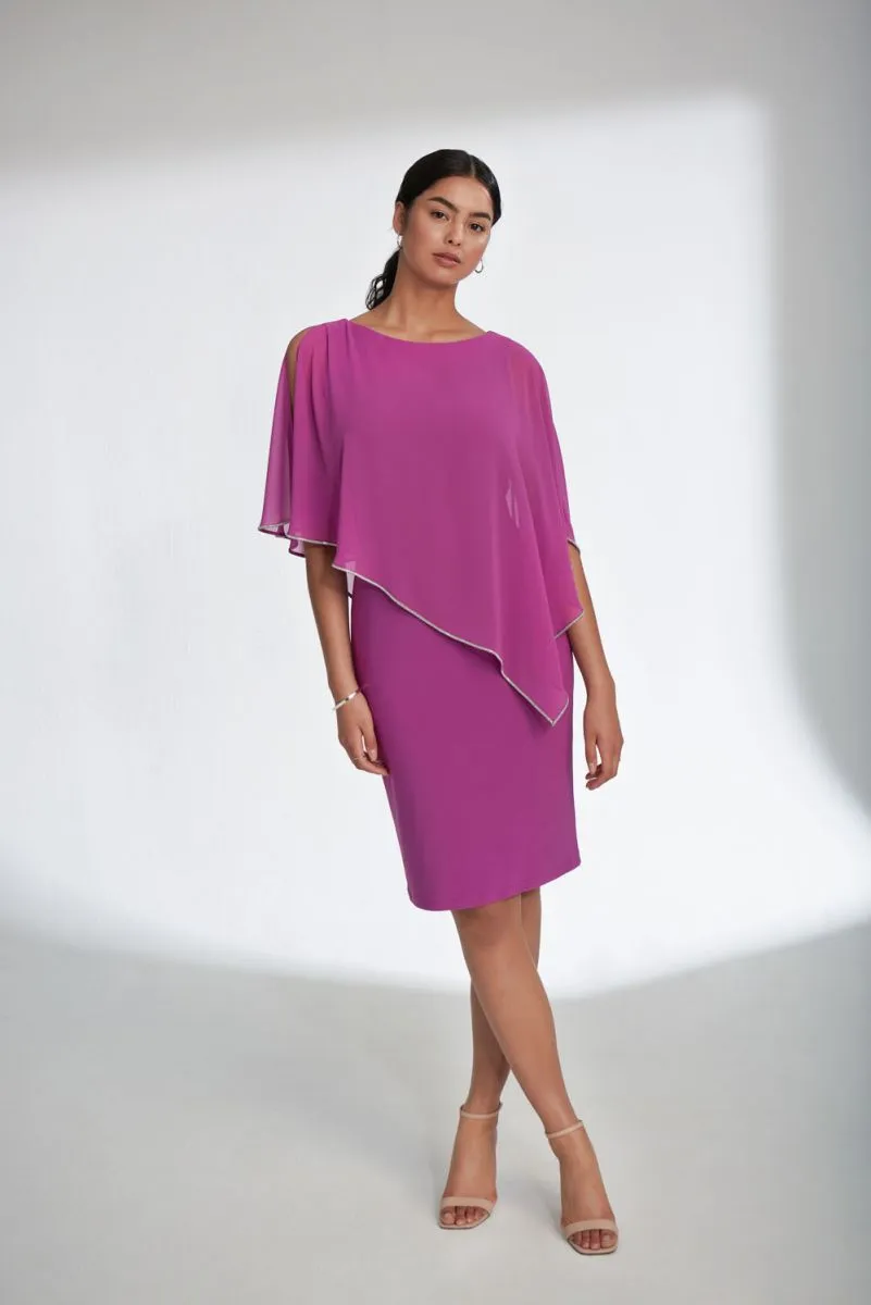 Sparkling Grape Layered Dress