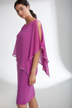 Sparkling Grape Layered Dress
