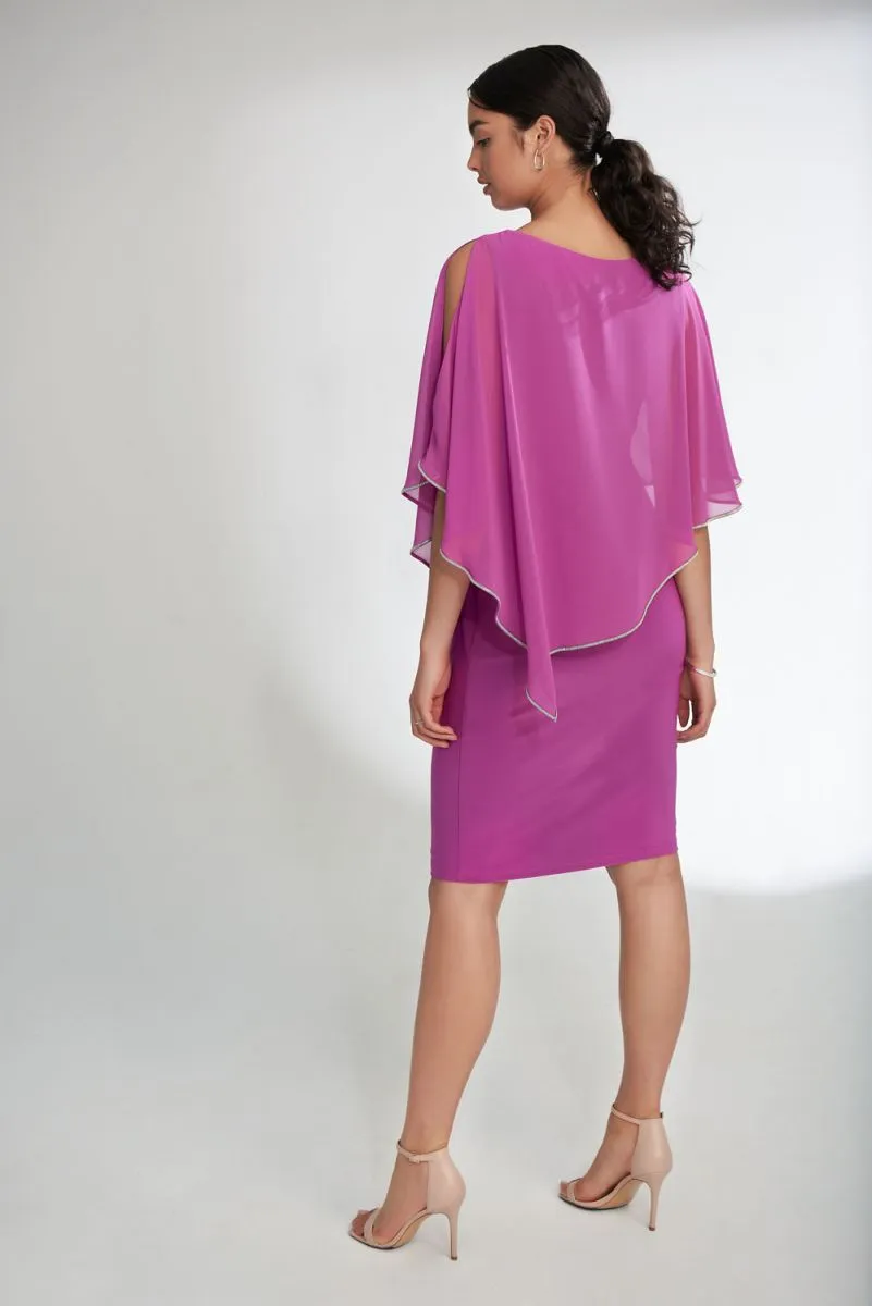 Sparkling Grape Layered Dress