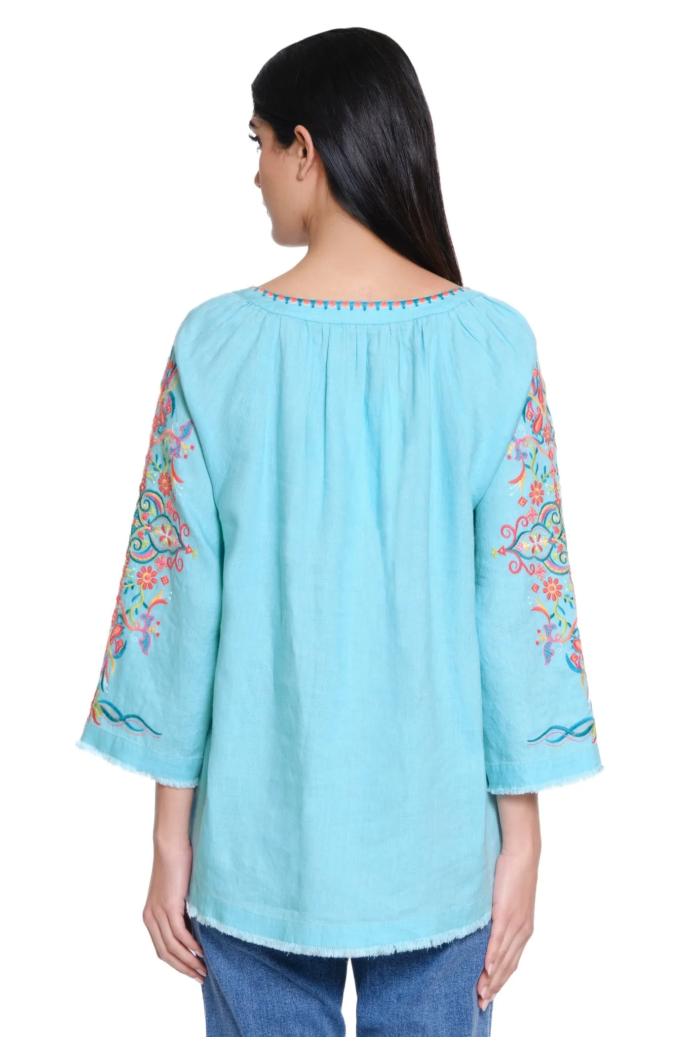 Turquoise Bohemian Tunic
