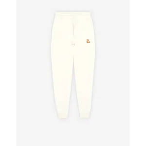 Unisex Chillax Fox Patch Classic Jog Pants - Ecru