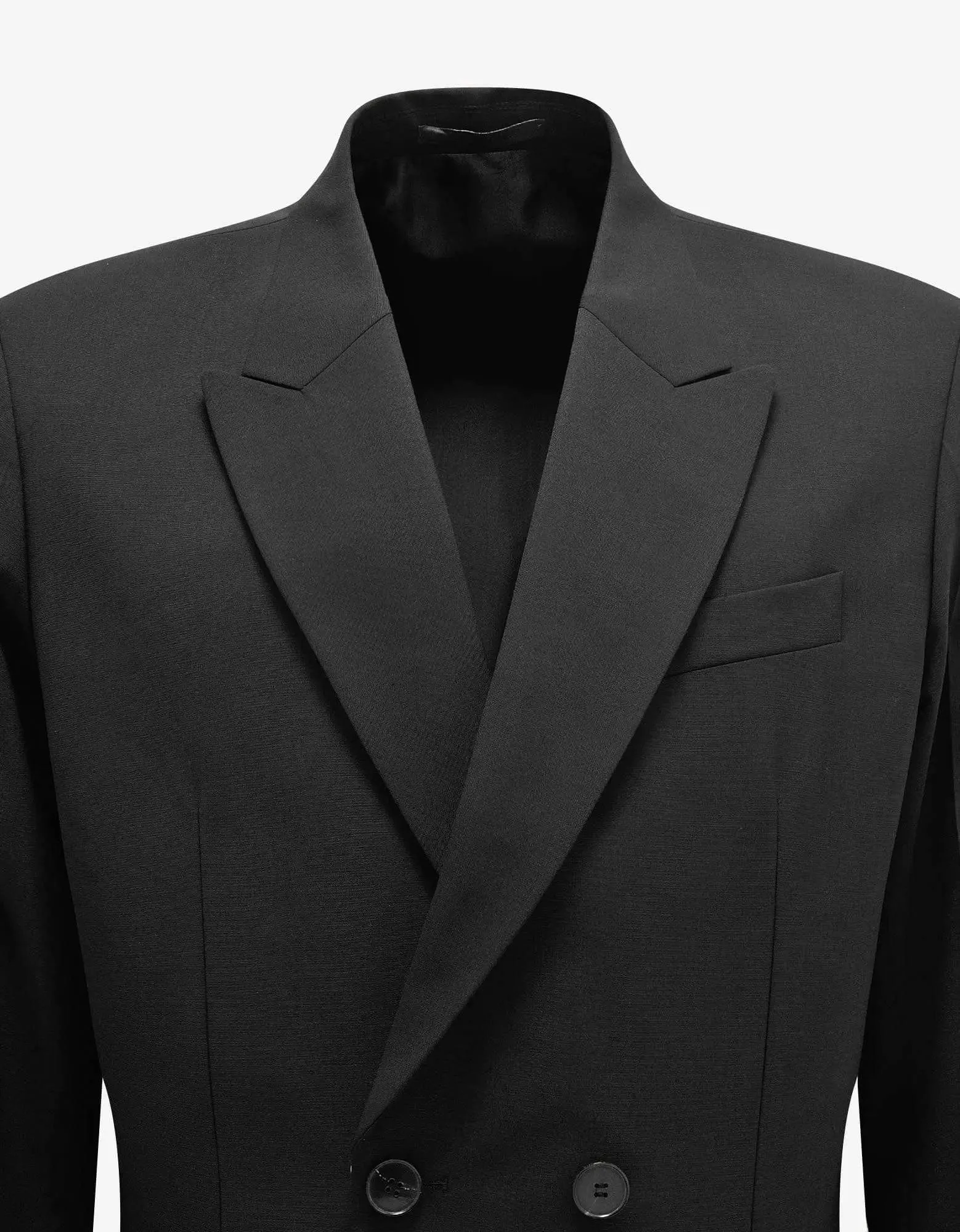 Valentino Garavani Black Double-Breasted Jacket