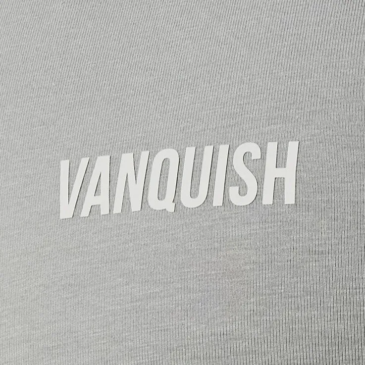 Vanquish Essential Steel Grey Regular Fit Tank Top