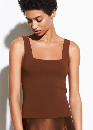 Vince - Square Neck Tank Umbra
