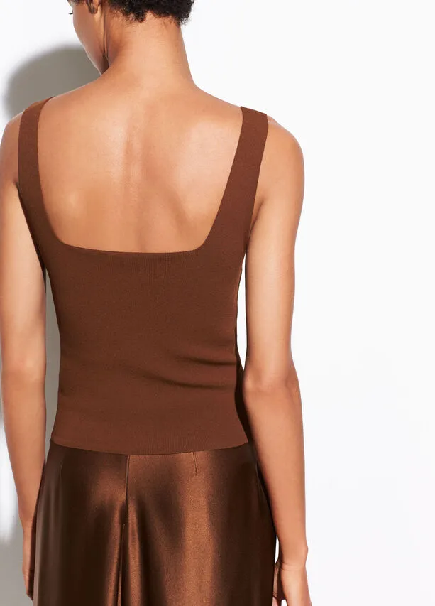 Vince - Square Neck Tank Umbra