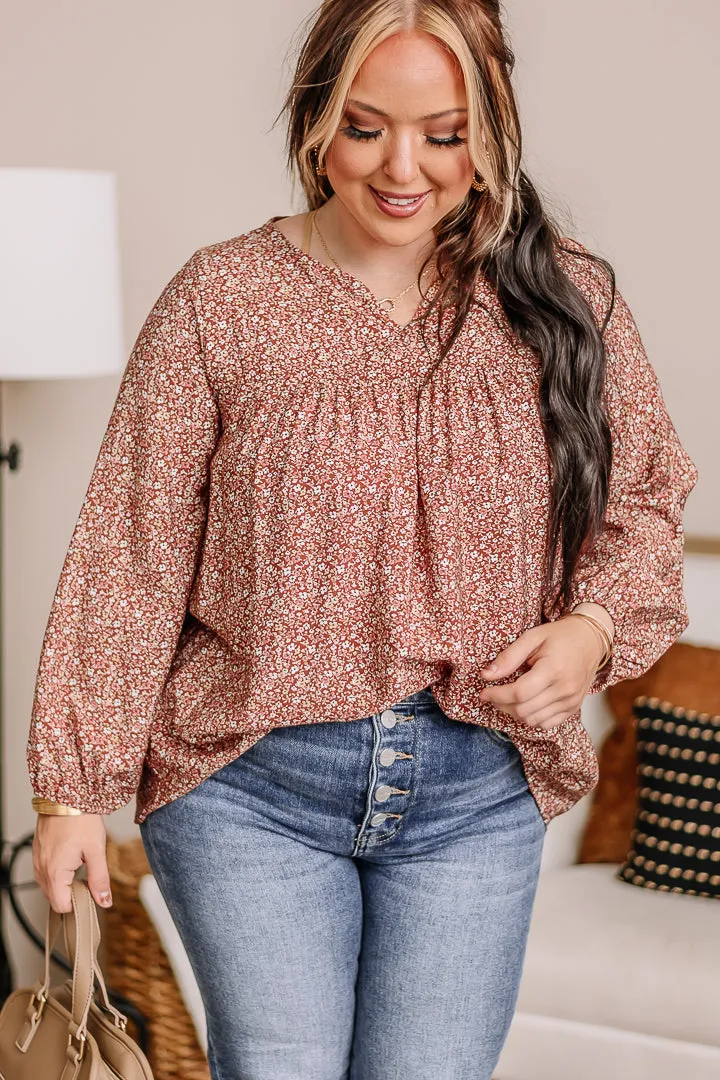 Winds Of Change Floral Top