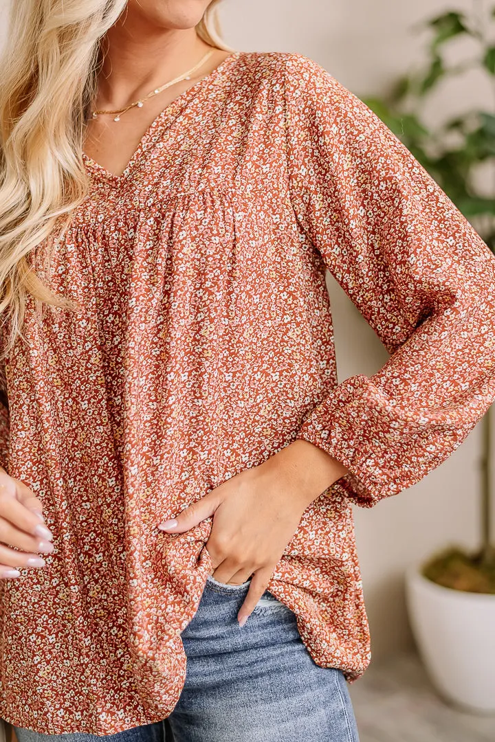 Winds Of Change Floral Top