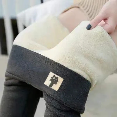 Winter Women Leggings Velvet Warm Pants Hight Waist Leggings