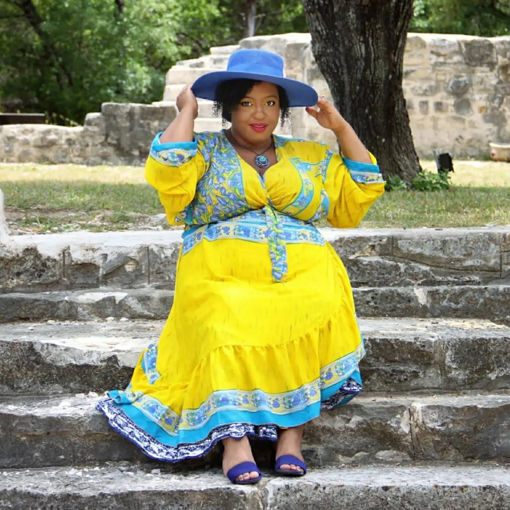 Zaria Wrap Dress