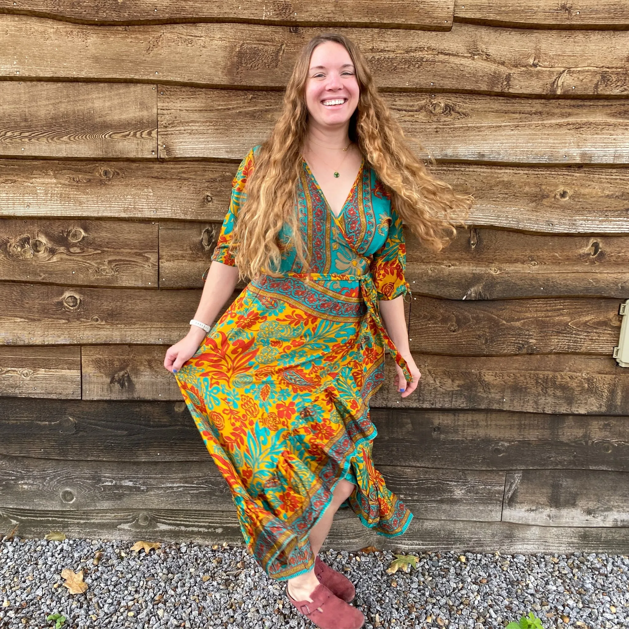 Zaria Wrap Dress