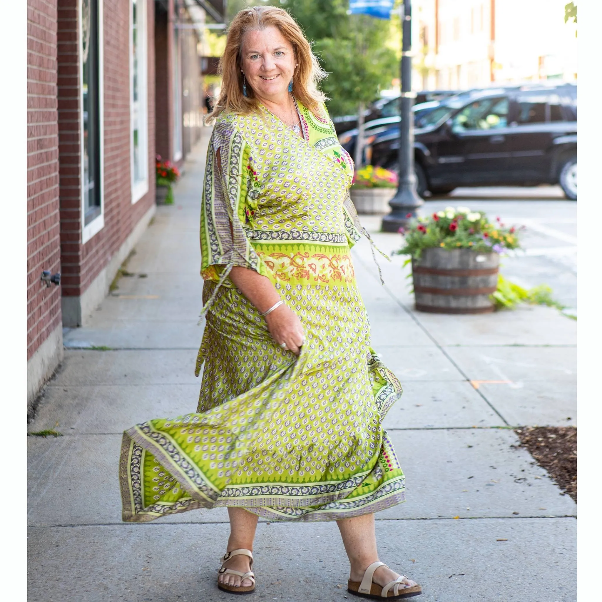 Zaria Wrap Dress
