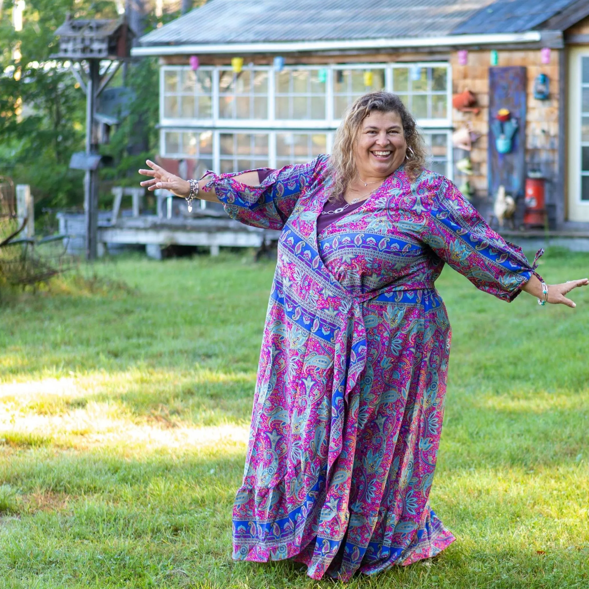 Zaria Wrap Dress