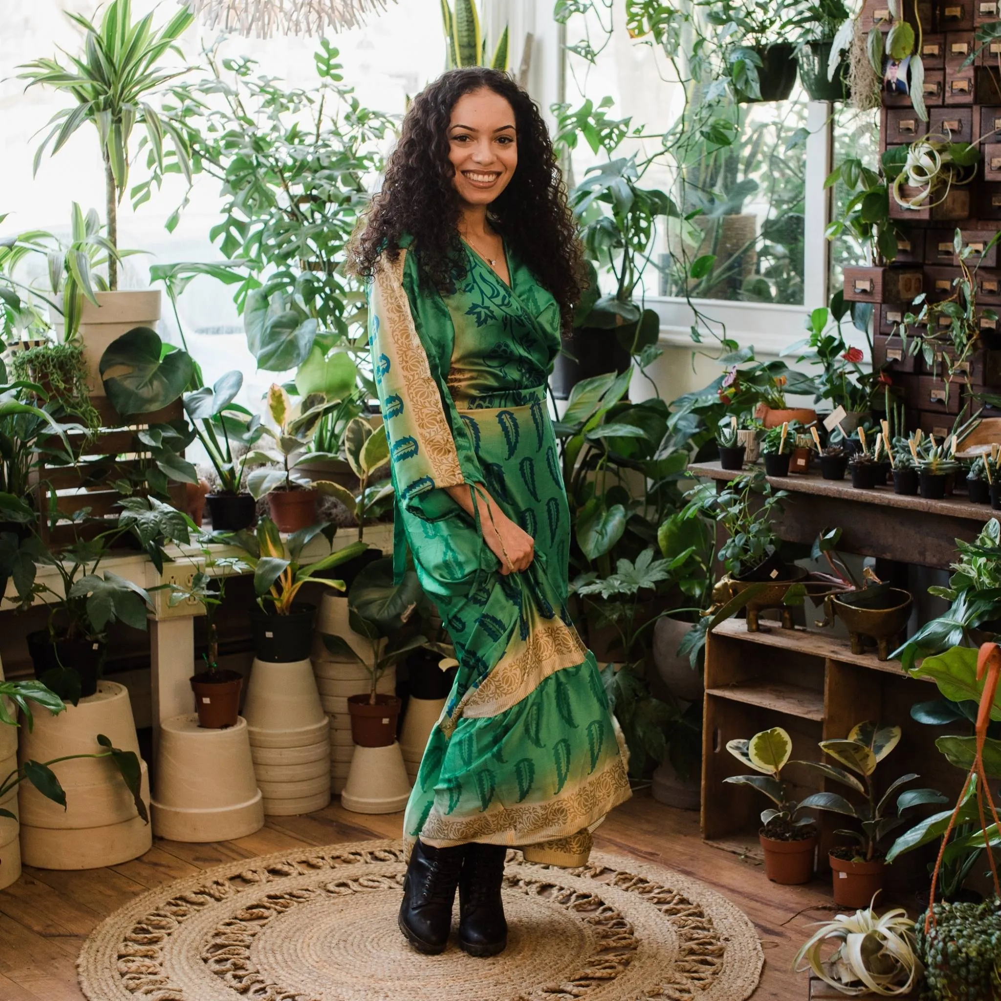 Zaria Wrap Dress