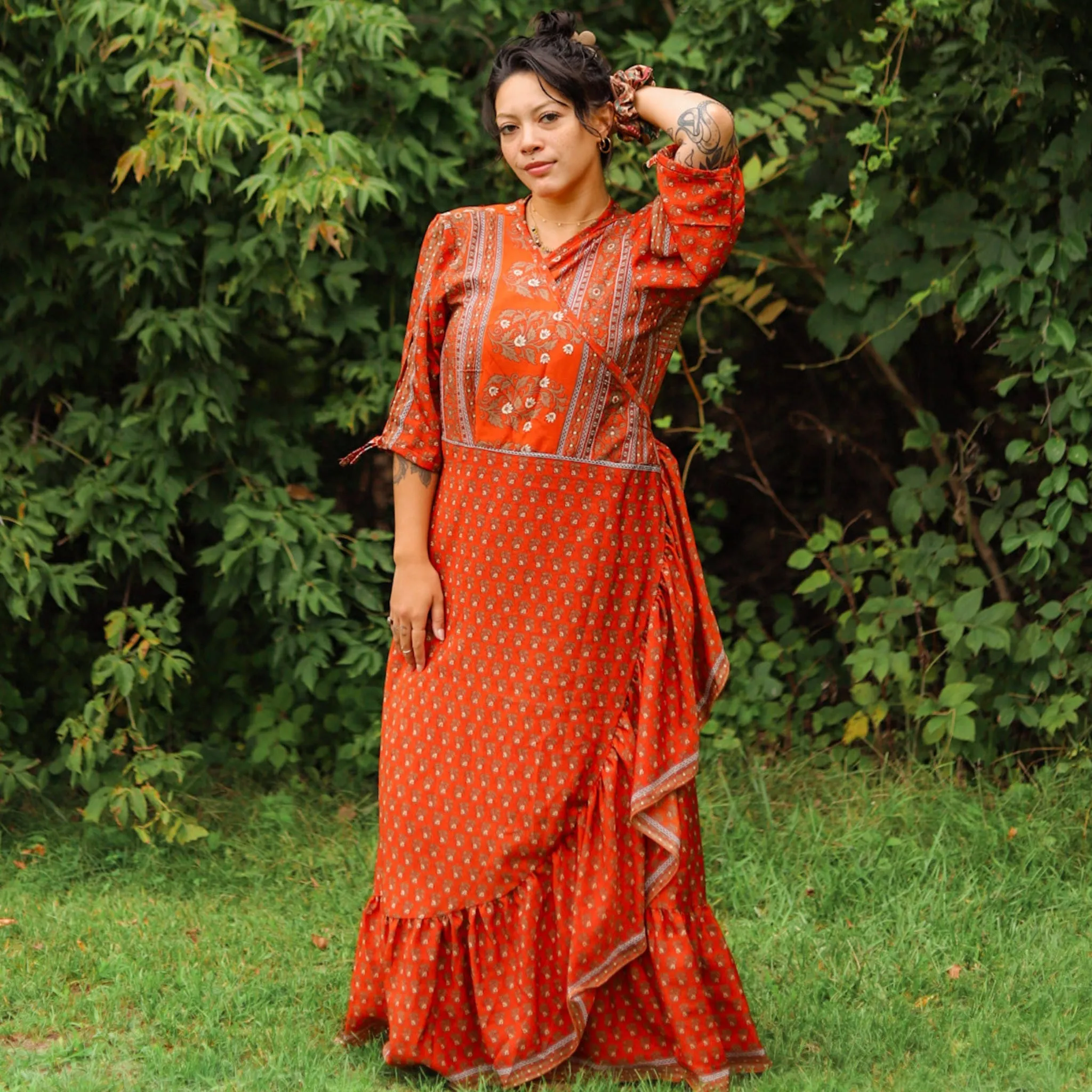 Zaria Wrap Dress